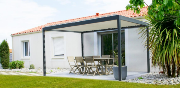 Pergola Bioclimatique AFM ouverture des lames Manuel