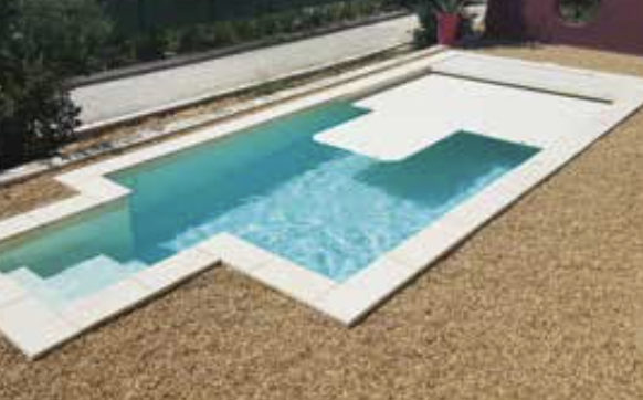Couverture à lames immergées