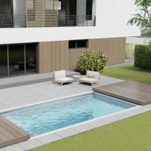 WaluDeck Flat - Terrasse mobile pour piscine et SPA